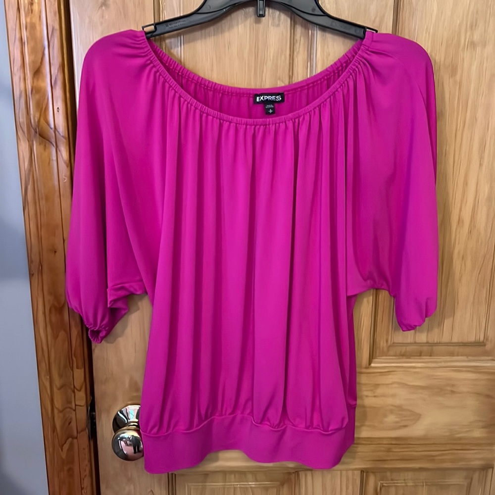 Express pink top